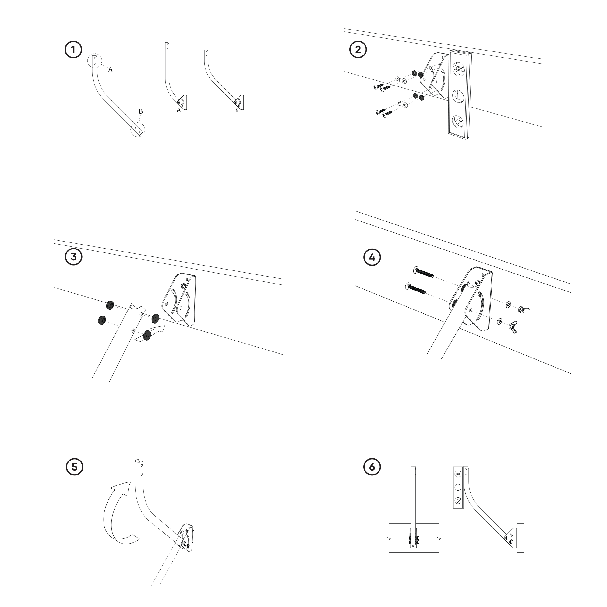 Universal mount for Tempest device mounting instruction