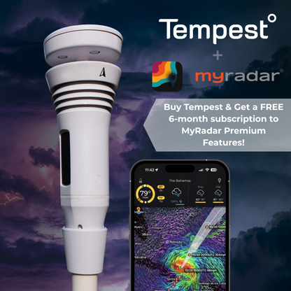MyRadar + Tempest Weather Station Bundle