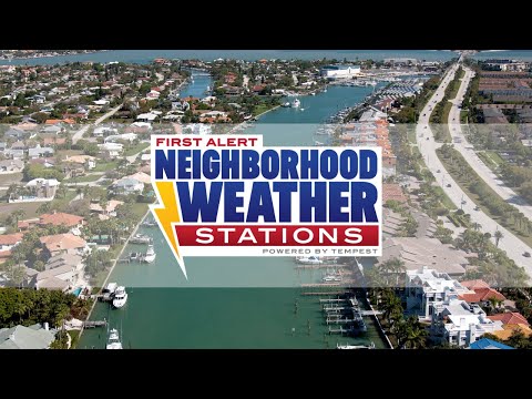 Load video: First Alert Neighborhood Weather Station Network - Powered by Tempest