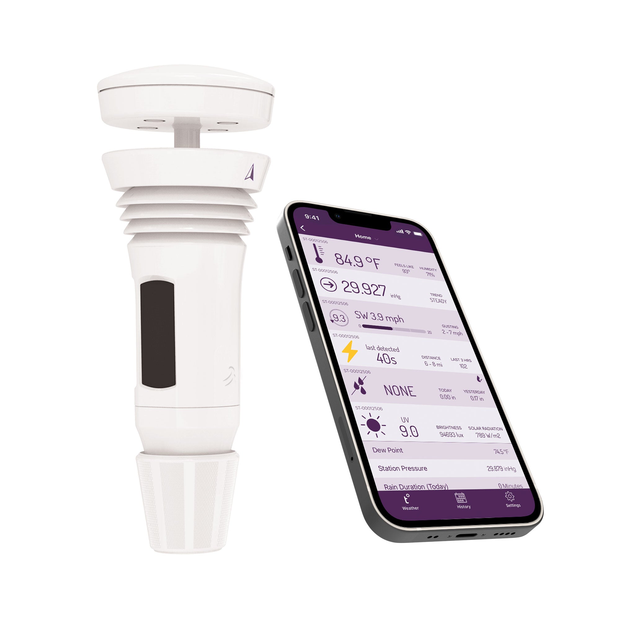 Gray TV Tempest Weather Station