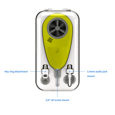 WEATHERmeter for Agriculture in its box with accessoeries